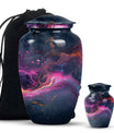 Abstract Urn, large burial urn - Keepsake Urn