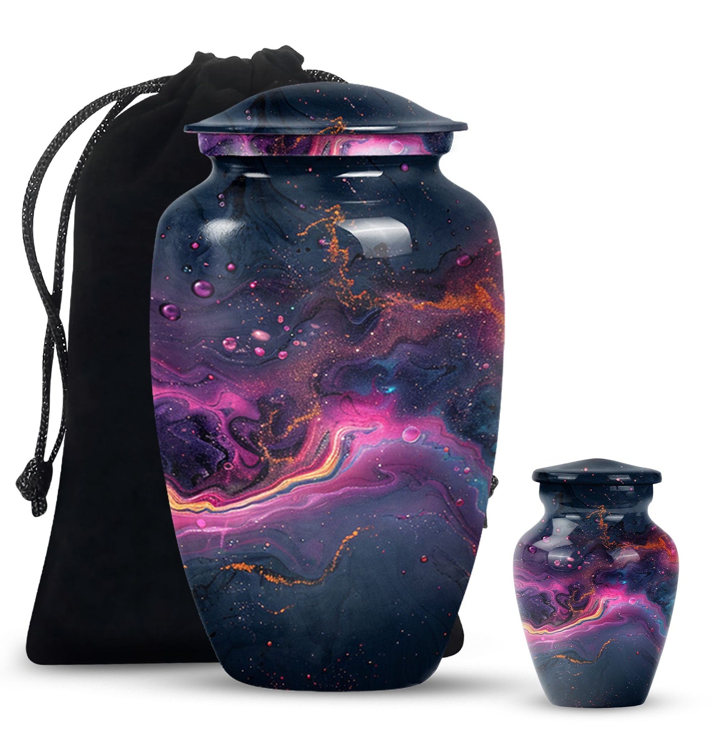 Abstract Urn, large burial urn - Keepsake Urn