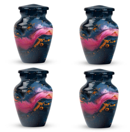 abstract memorial urn for adult female ashes