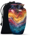 Abstract Urn, cremation funeral urn