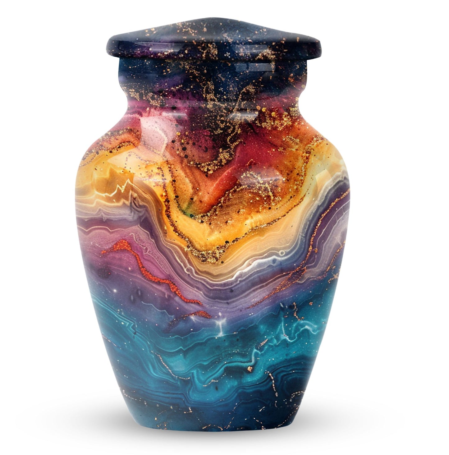 Abstract Urn, cremation funeral urn