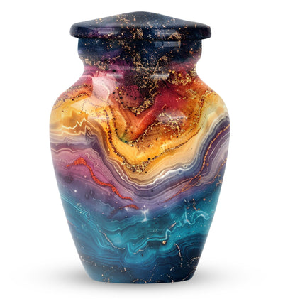 Abstract Urn, cremation funeral urn