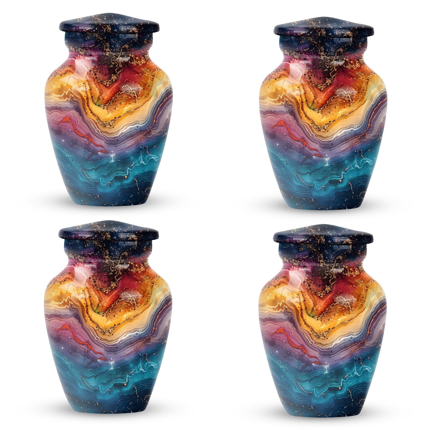 Abstract Urn, cremation funeral urn