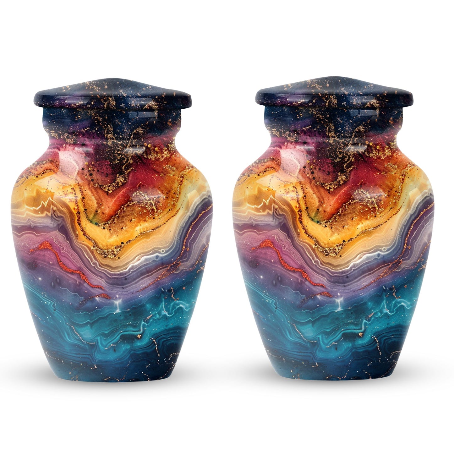 Abstract Urn, cremation funeral urn