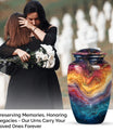 Abstract Urn, cremation funeral urn