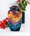 Abstract Urn, cremation funeral urn