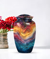 Abstract Urn, cremation funeral urn