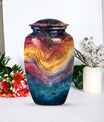 Abstract Urn, cremation funeral urn