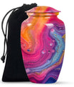 Abstract Urn for funeral ashes, burial urn