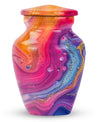 Abstract Urn for funeral ashes, burial urn