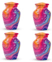 Abstract Urn for funeral ashes, burial urn