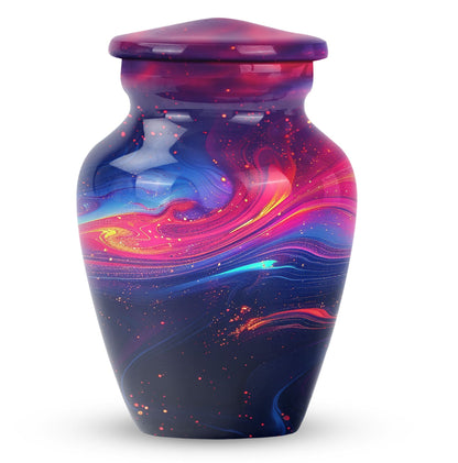 Abstract Memorial Urn, Burial Urn for Adult Ashes