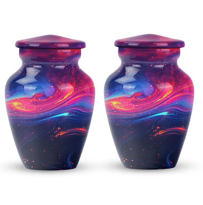 Abstract Memorial Urn, Burial Urn for Adult Ashes
