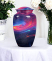 Abstract Memorial Urn, Burial Urn for Adult Ashes