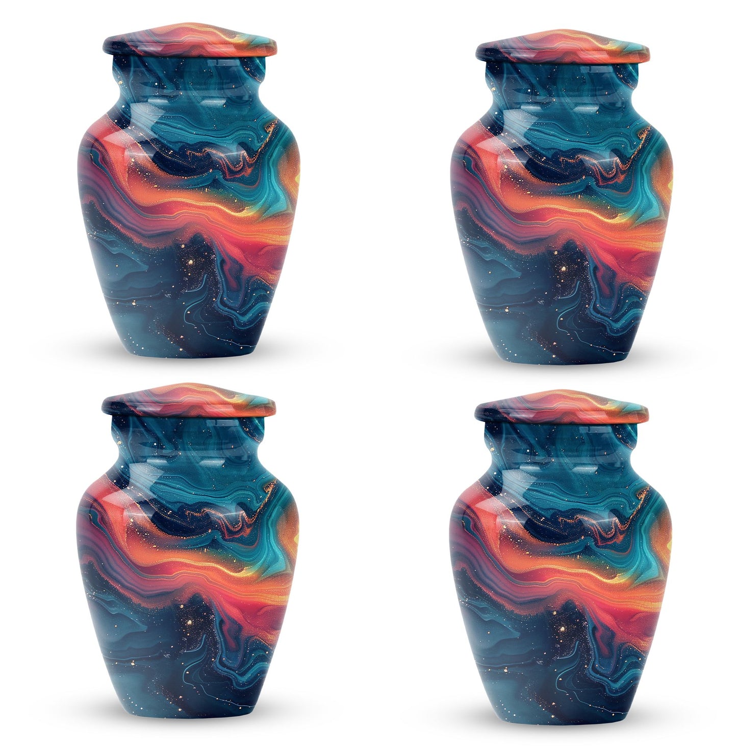 Abstract Urn for Adult Female Cremation Ashes, 