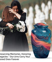 Abstract Urn for Adult Female Cremation Ashes, 
