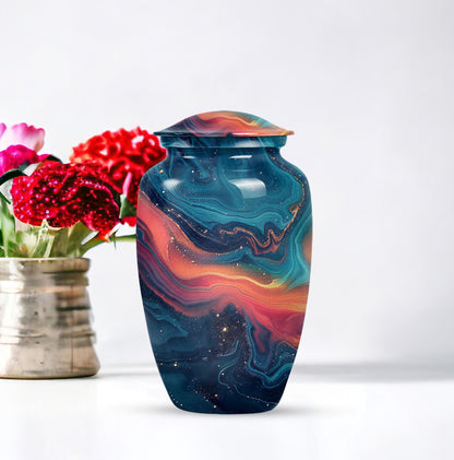 Abstract Urn for Adult Female Cremation Ashes, 