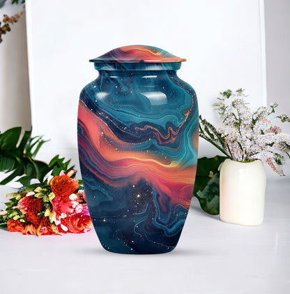 Abstract Urn for Adult Female Cremation Ashes, 