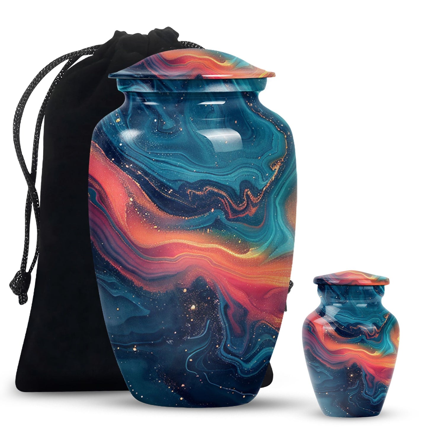 Abstract Urn for Adult Female Cremation Ashes, 