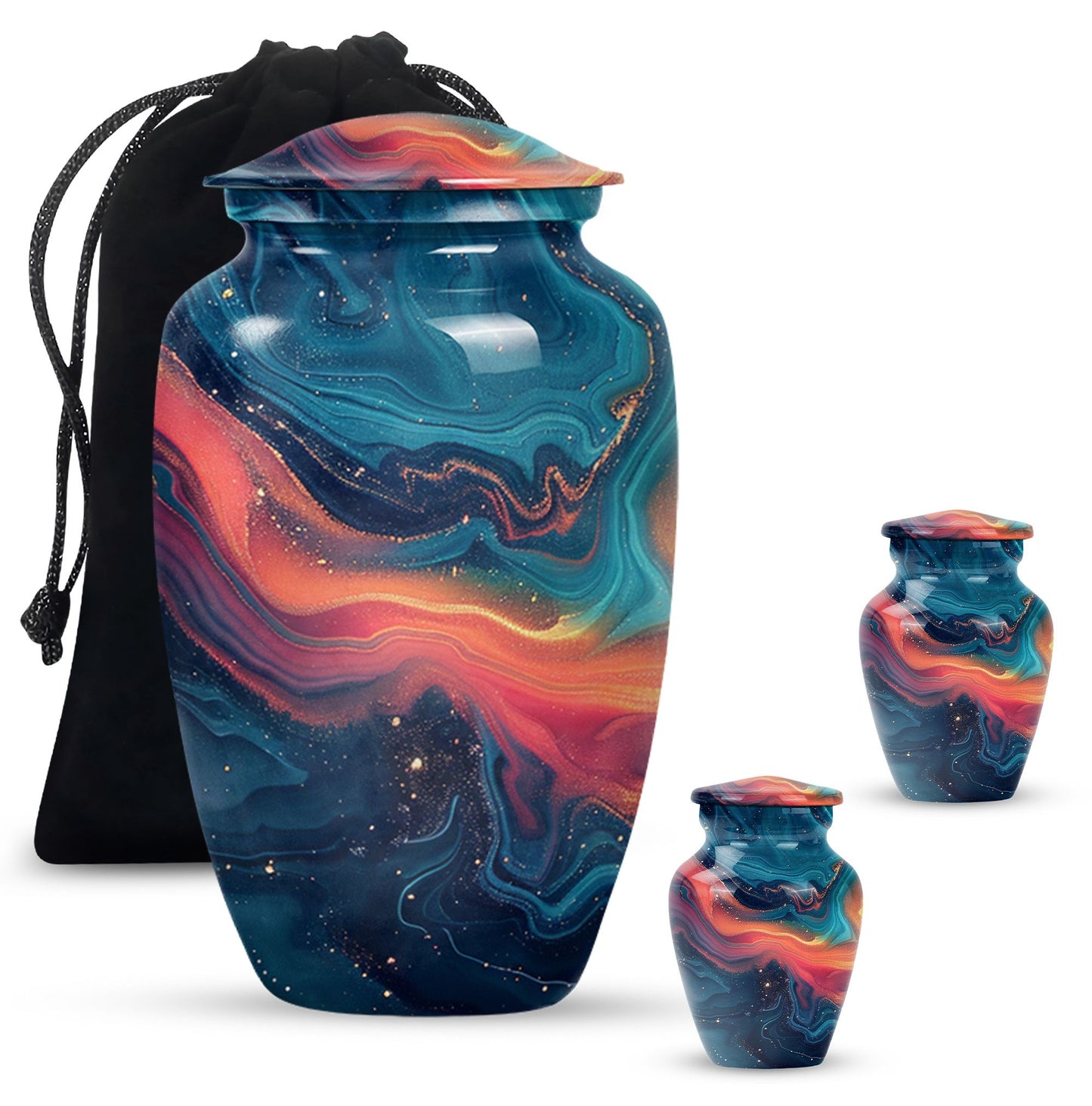 Abstract Urn for Adult Female Cremation Ashes, 