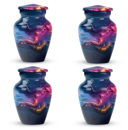 Classic Abstract Urn, 10-inch memorial adult urn