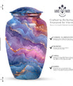 Abstract-themed Urn for Adult Ashes