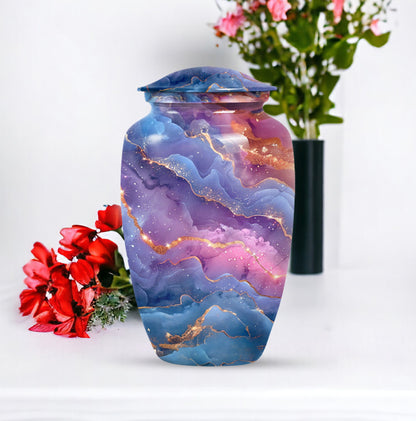 Abstract-themed Urn for Adult Ashes