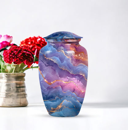 Abstract-themed Urn for Adult Ashes