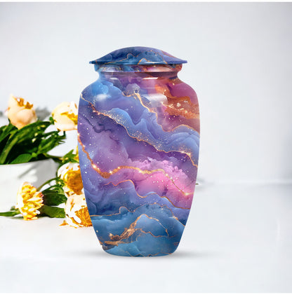 Abstract-themed Urn for Adult Ashes