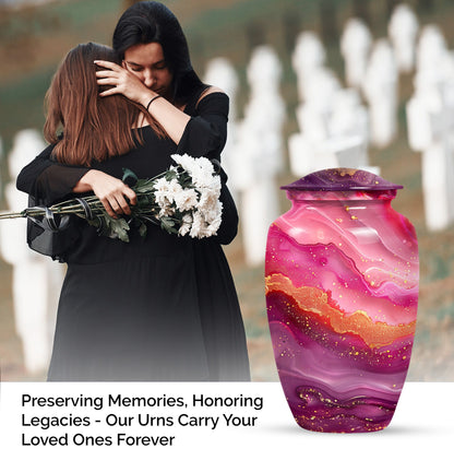 abstract urn for human ashes