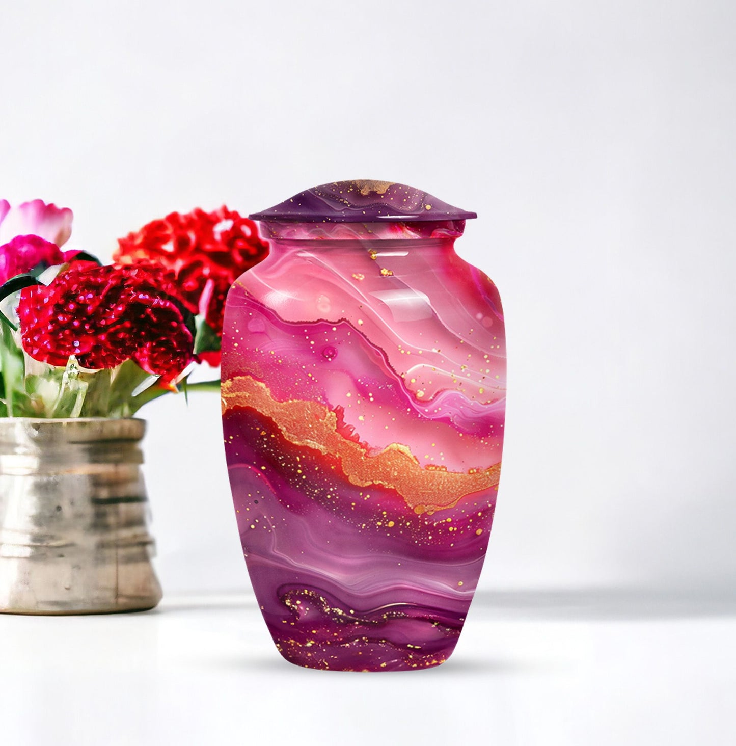abstract urn for human ashes