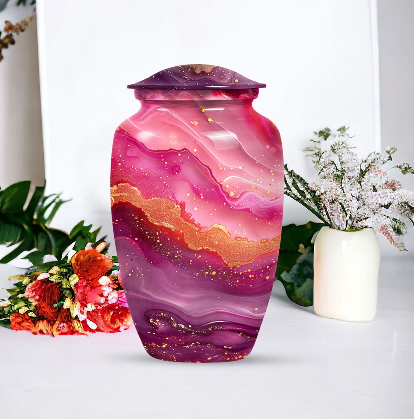 abstract urn for human ashes