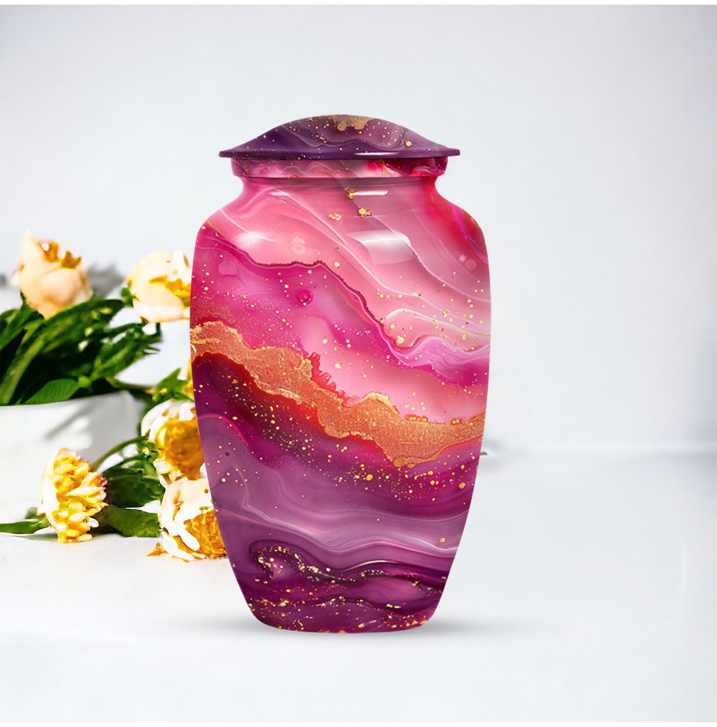 abstract urn for human ashes
