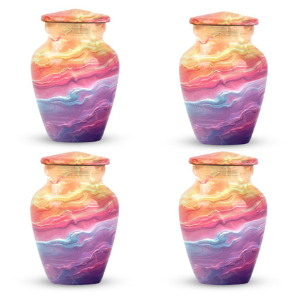 abstract themed classic urn for adult ashes.