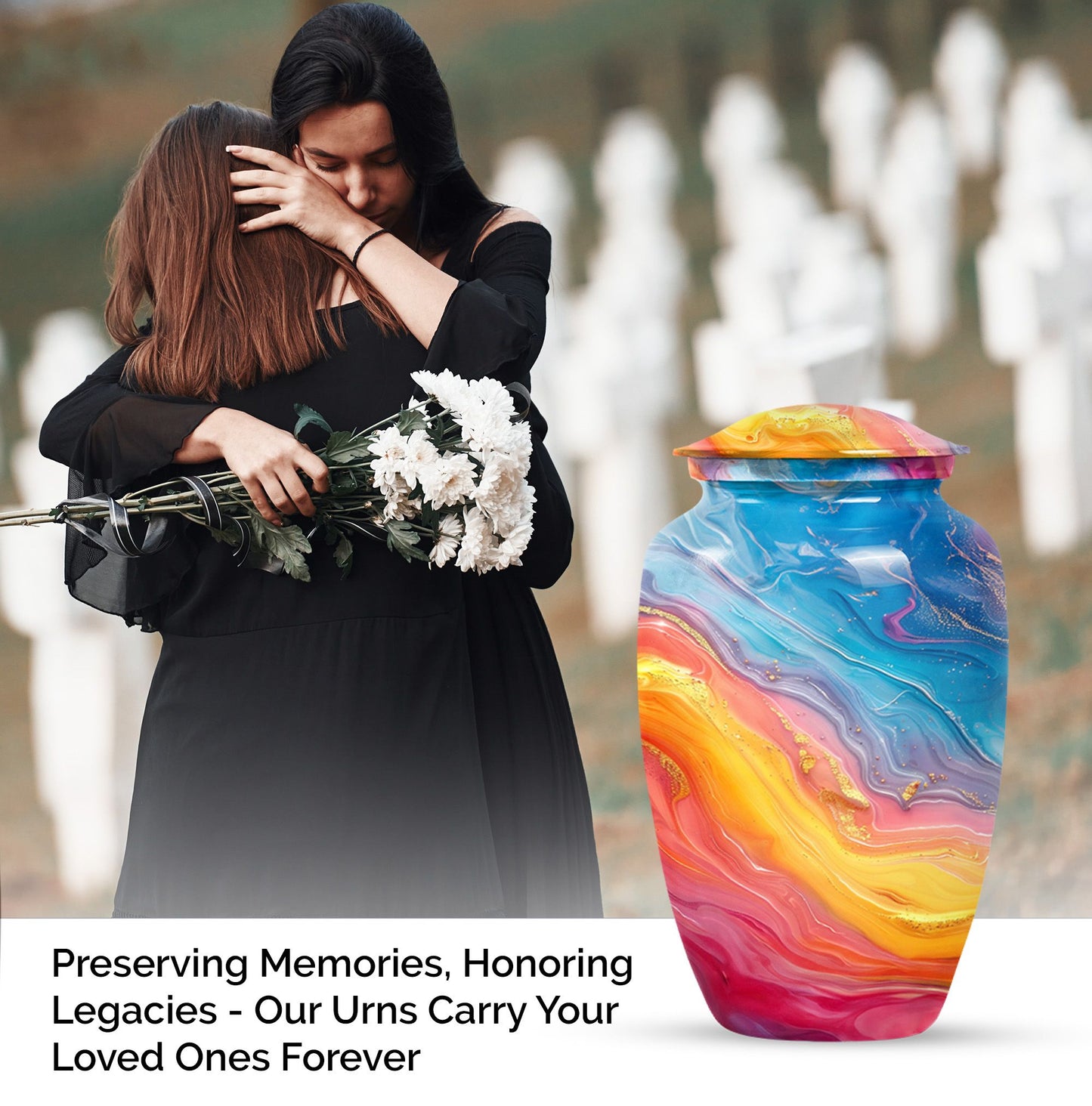 abstract urn for cremation