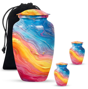 Large Urn with 2 Mini Urn