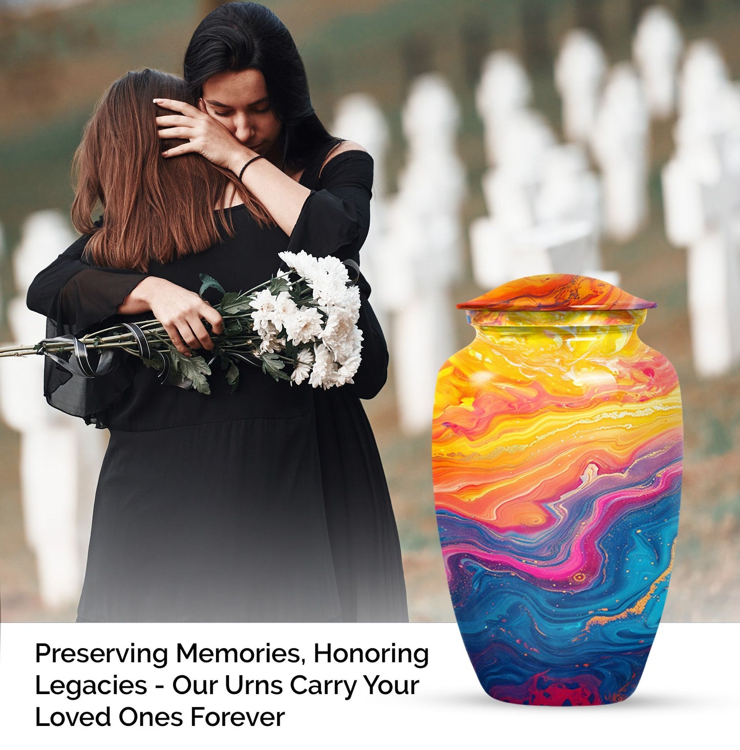 funeral urn for mom