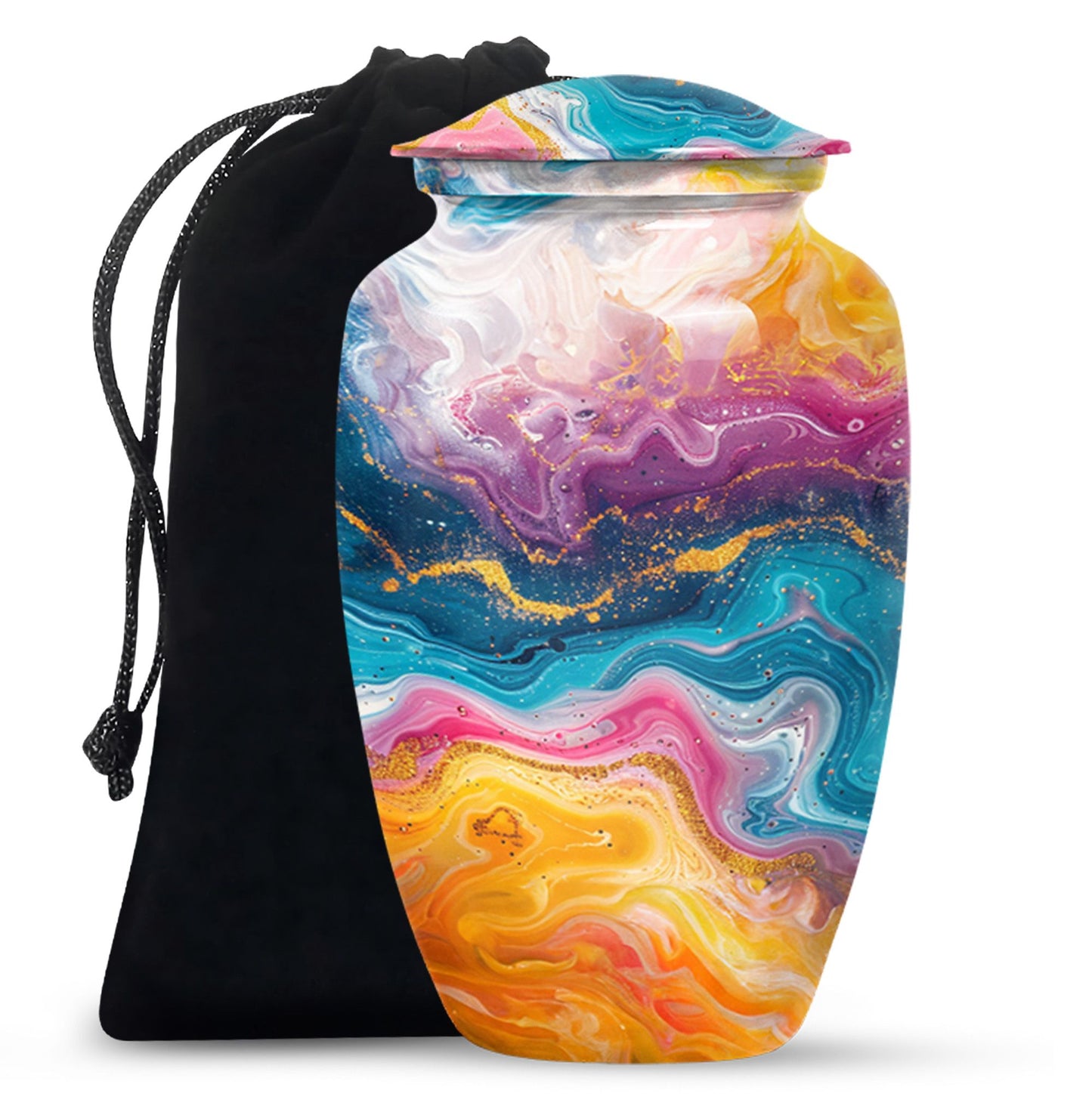 10-inch Abstract Classic Urn