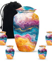 10-inch Abstract Classic Urn