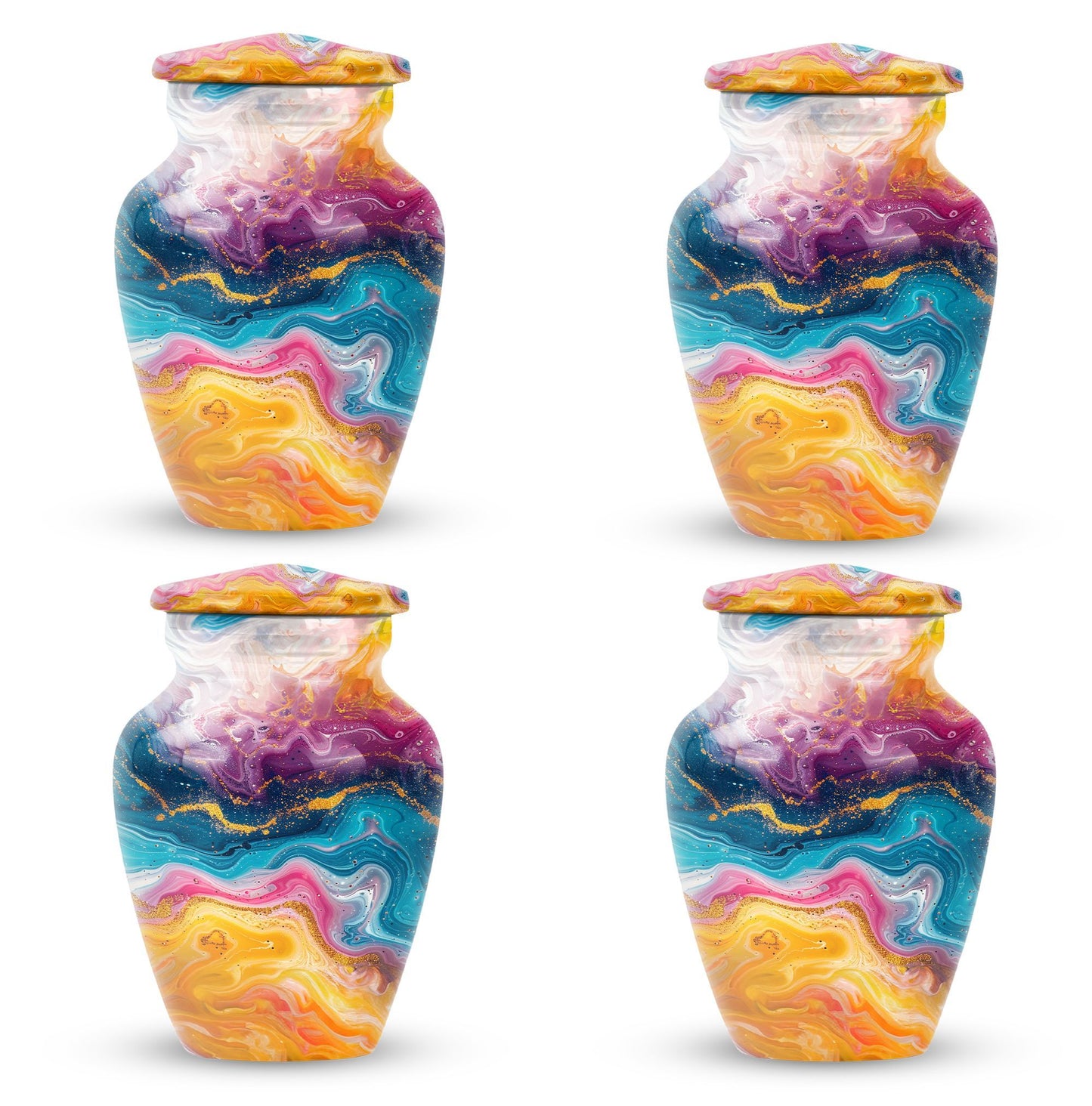 10-inch Abstract Classic Urn