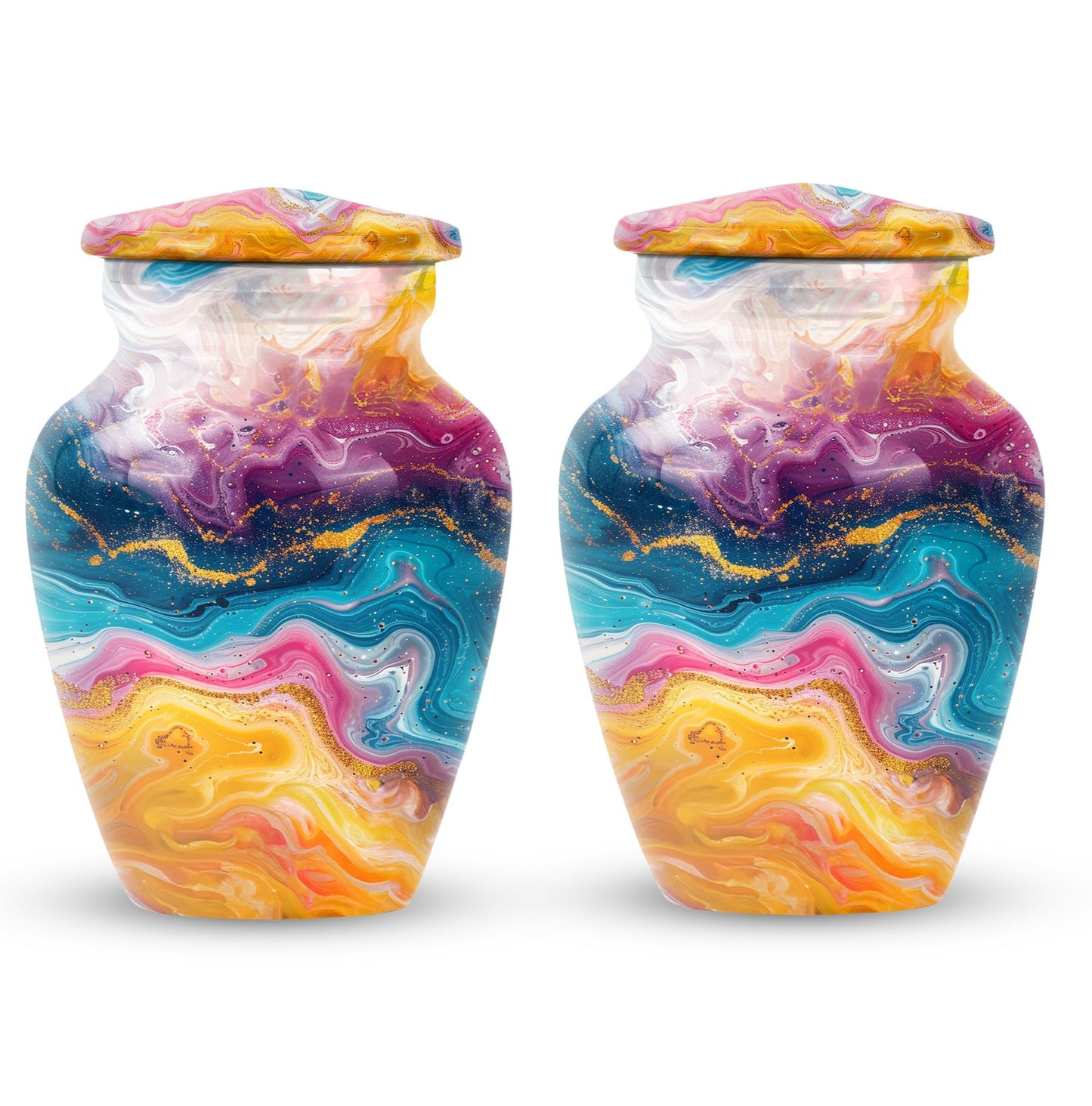 10-inch Abstract Classic Urn