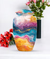 10-inch Abstract Classic Urn