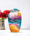 10-inch Abstract Classic Urn