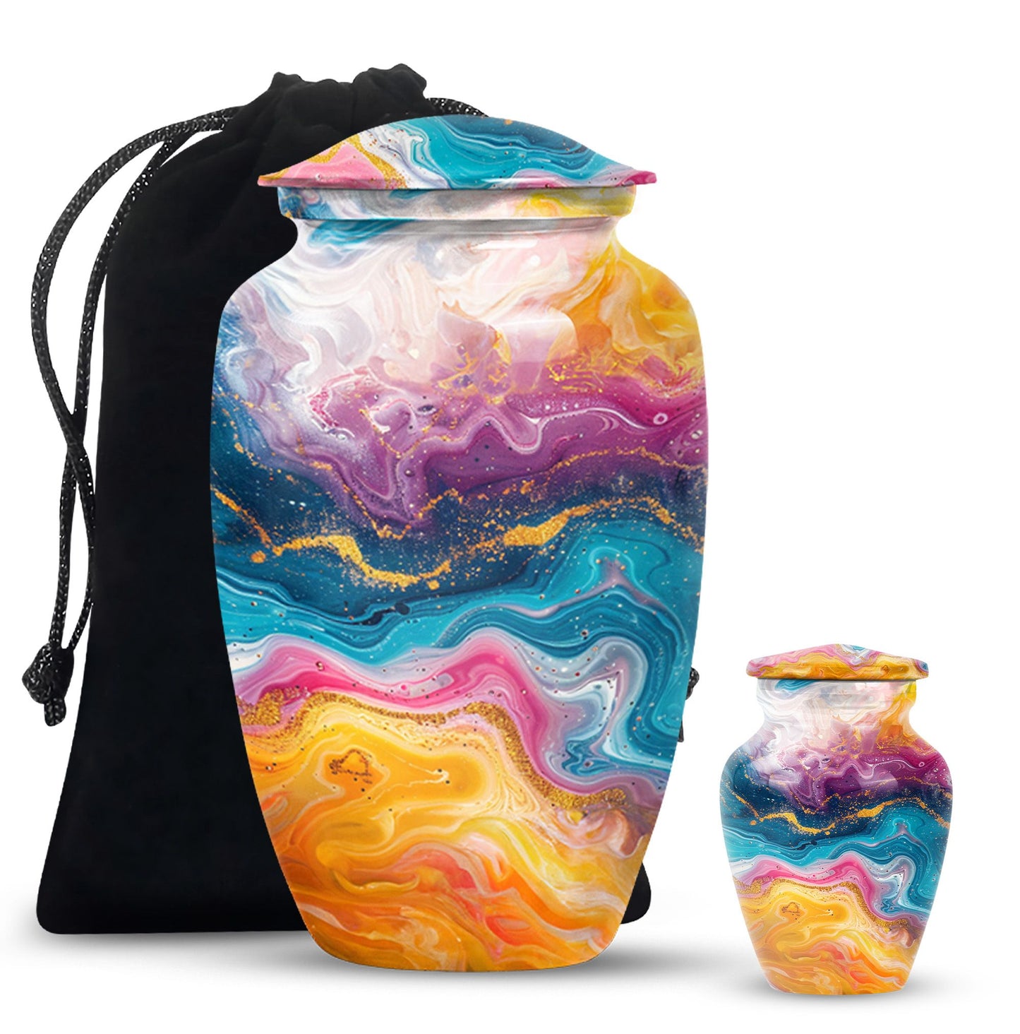 10-inch Abstract Classic Urn