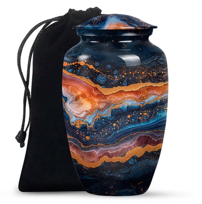 abstract urn male, Memorial Human Urns for Ashes