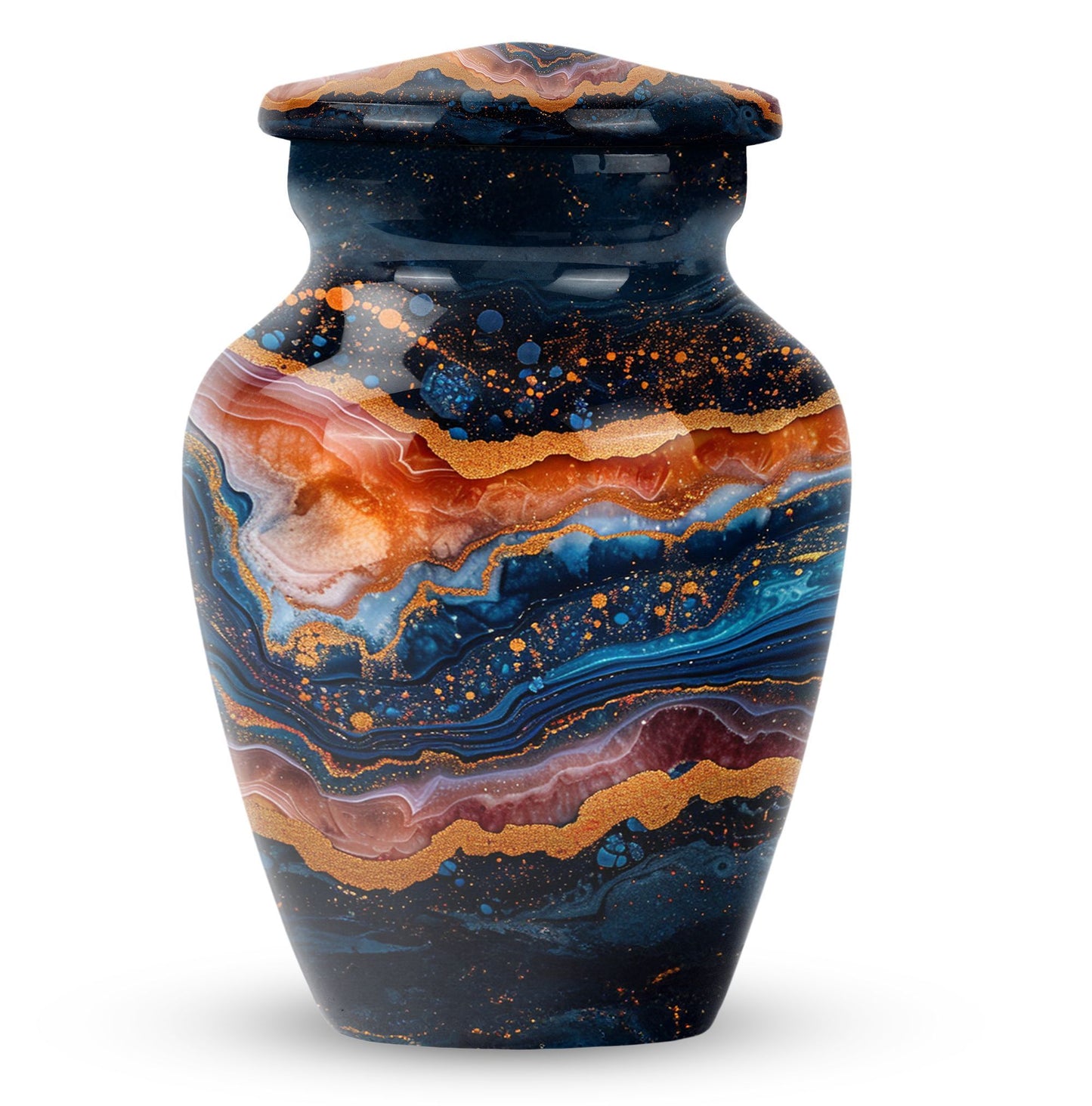 abstract urn male, Memorial Human Urns for Ashes