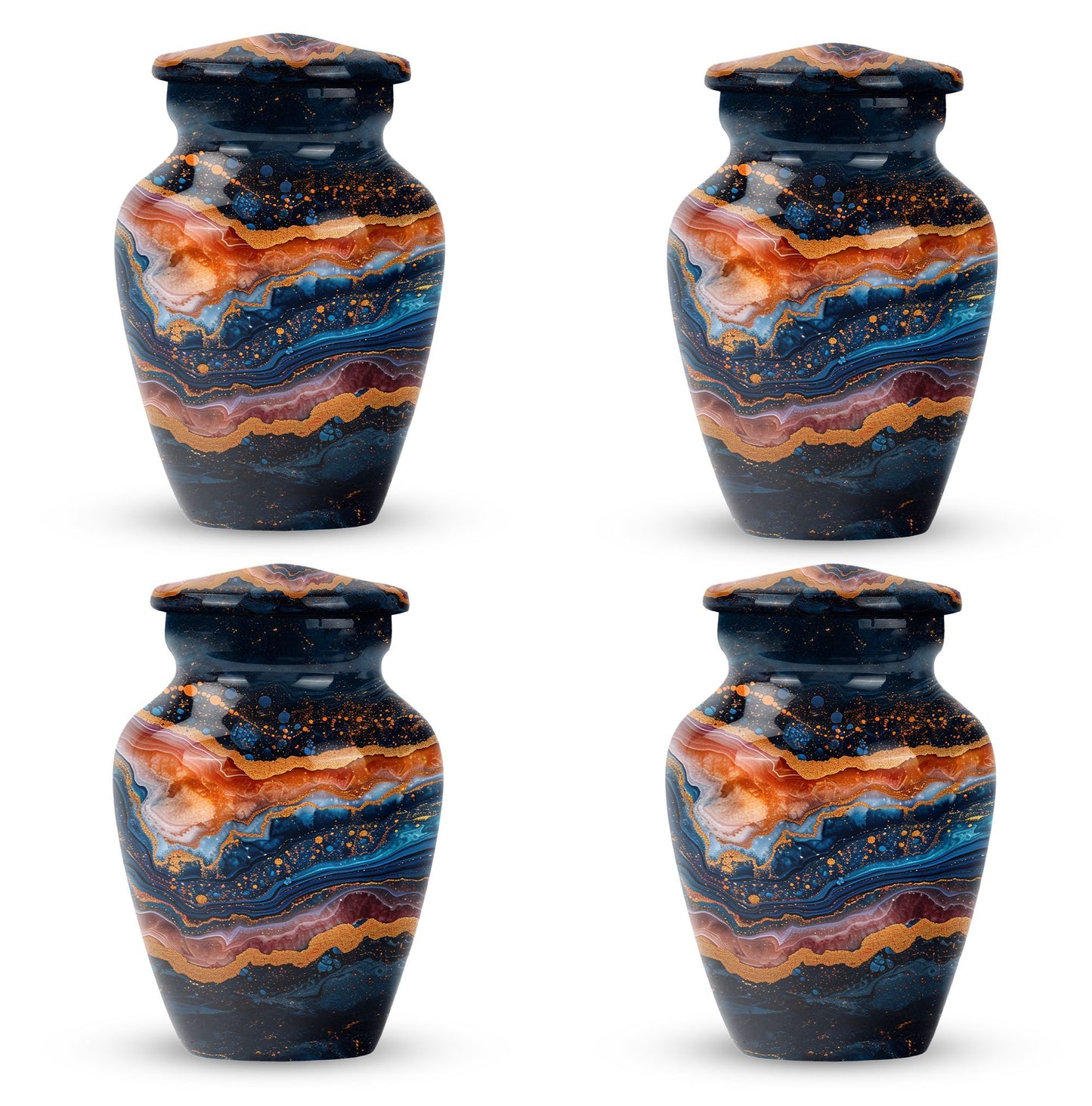 abstract urn male, Memorial Human Urns for Ashes