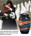 abstract urn male, Memorial Human Urns for Ashes