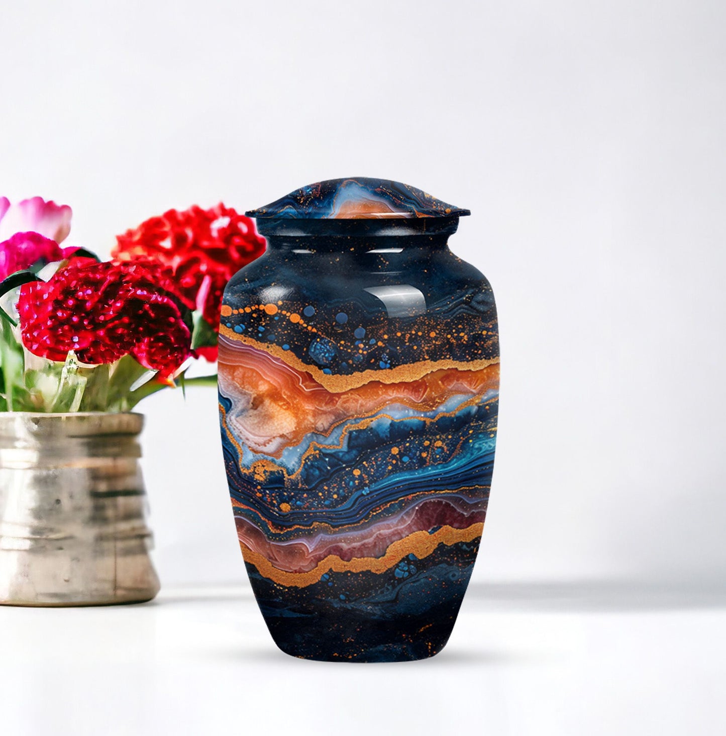 abstract urn male, Memorial Human Urns for Ashes