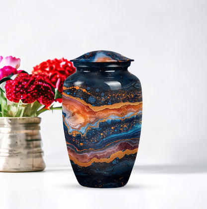 abstract urn male, Memorial Human Urns for Ashes